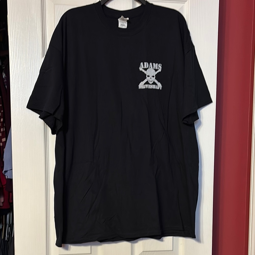 Adam’s driveshaft Black short sleeve T-Shirt size xxl unisex